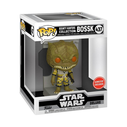 POP! Star Wars (Super Deluxe): 437 Bounty Hunters Collection, Bossk Exclusive