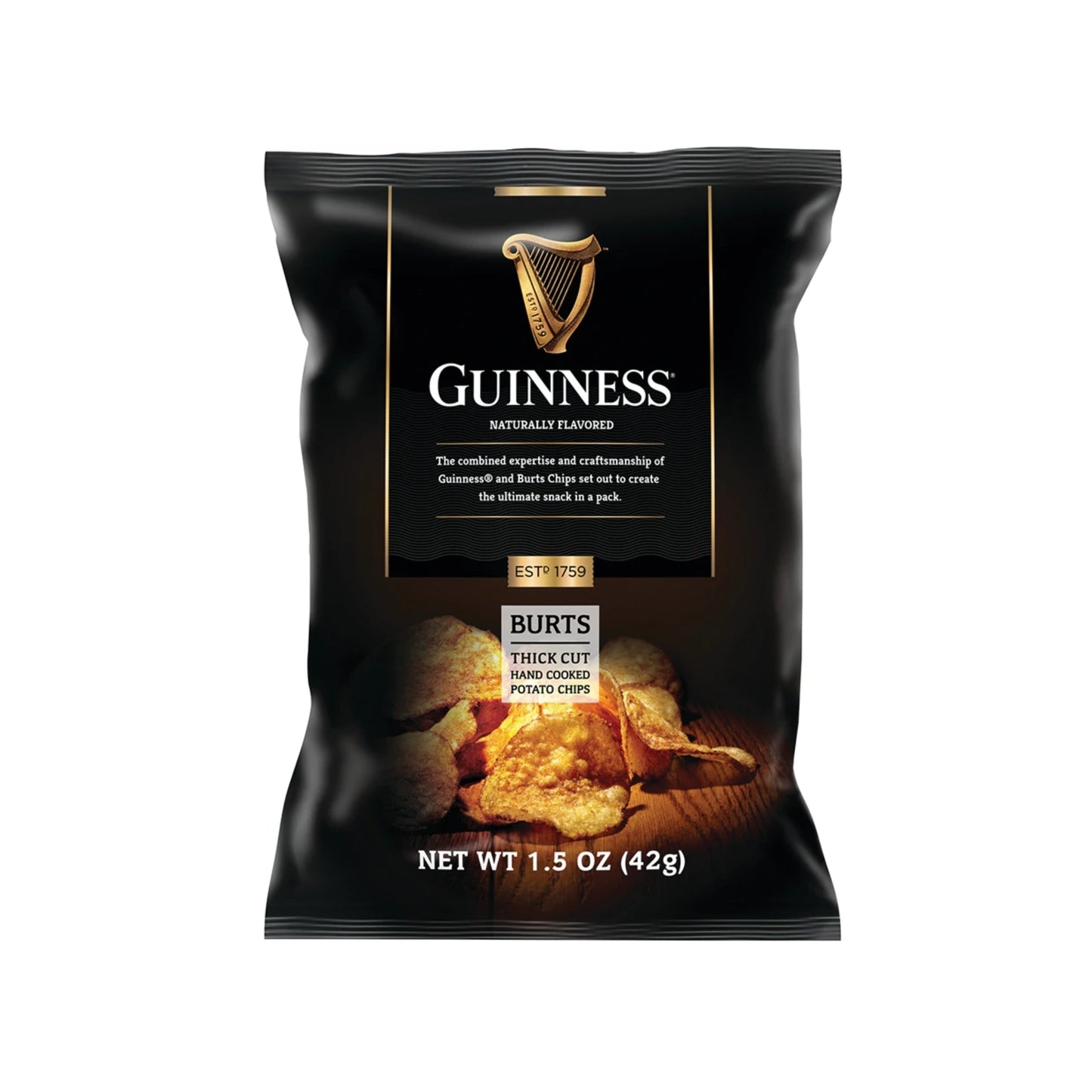 Burts Guinness Original Potato Chips (1.5oz)(UK)