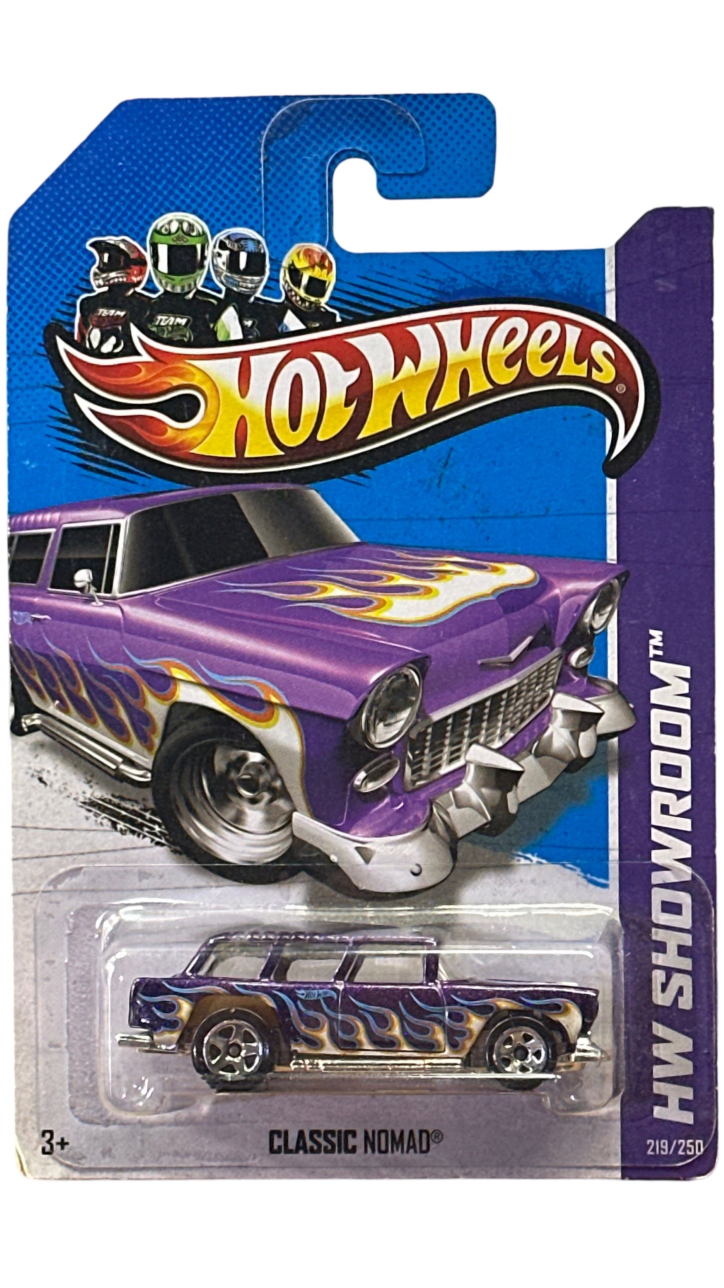 Hot Wheels HW Showroom (2012) Purple Classic Nomad Car 219/250