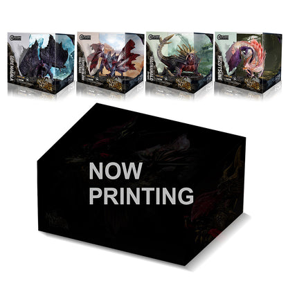 CAPCOM FIGURE BUILDER CUBE MONSTER HUNTER 4pces Box (Gore Magala/Crimson Glow Valstrax/Magnamalo (Enraged)/Mizutsune) Figures