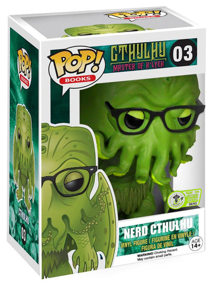 POP! Books: 03 Cthulhu (MOR), Nerd Cthulhu (300 PCS) Exclusive