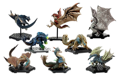 Capcom Figure Builder Monster Hunter Standard Model Plus Monster Hunter 20th Anniversary Best Selection Vol.1 (Set of 8)