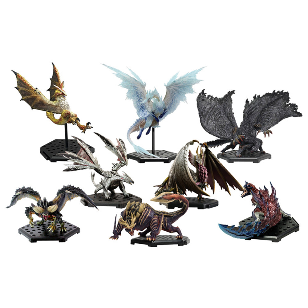 Capcom Figure Builder Monster Hunter Standard Model Plus Monster Hunter 20th Anniversary Best Selection Vol.2 (Set of 8)