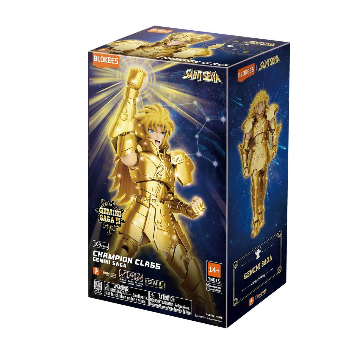 Saint Seiya Champion Class Gemini Saga Figure