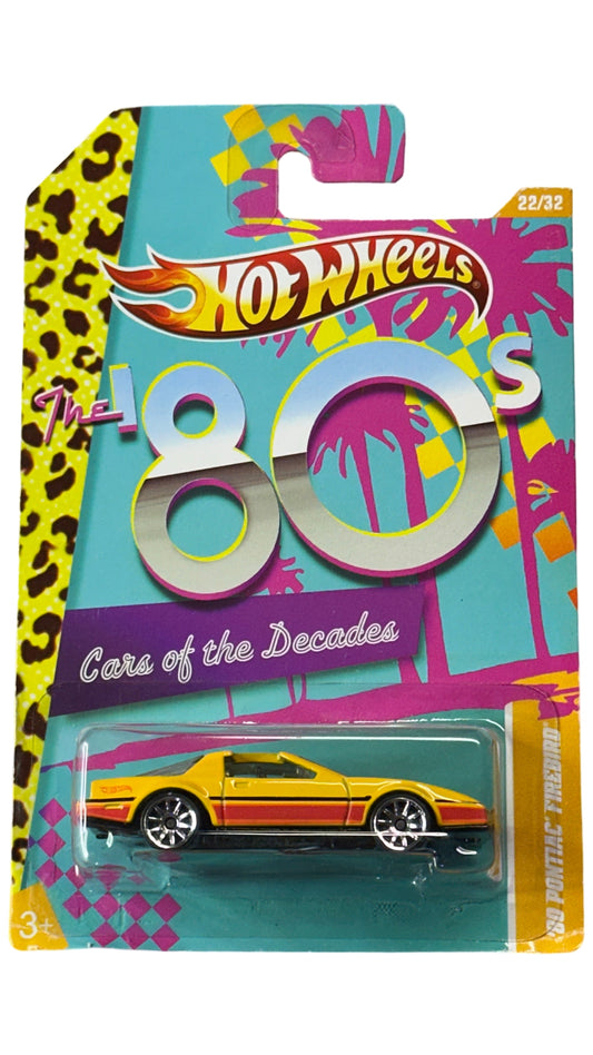 Hot Wheels 80's Cars of Decades '80 Pontiac Firebird 22/32