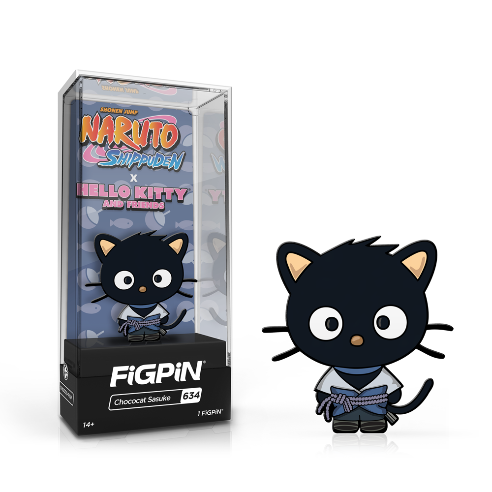 FiGPiN: Naruto x Hello Kitty - Chococat Sasuke #634