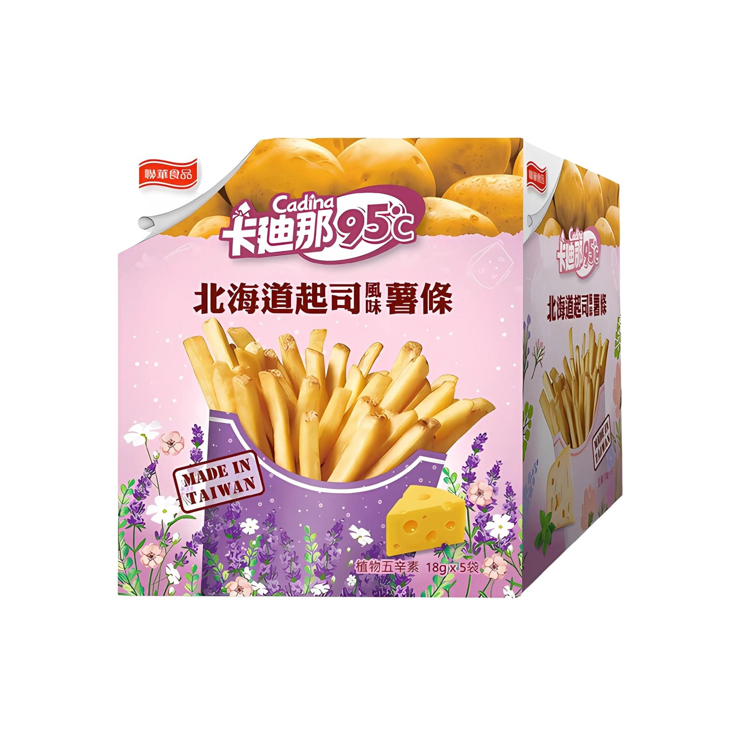 Cadina 95°C Fries Hokkaido Style Cheese Flavor (Taiwan)