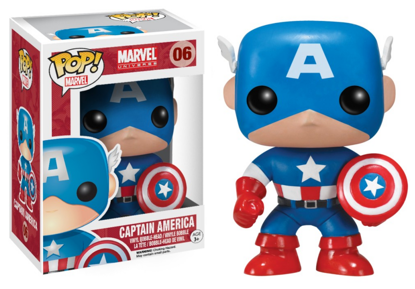 POP! Marvel: 06 Marvel Universe, CPT America