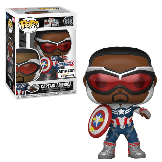 POP! Marvel: 818 TFATWS, CPT America Exclusive