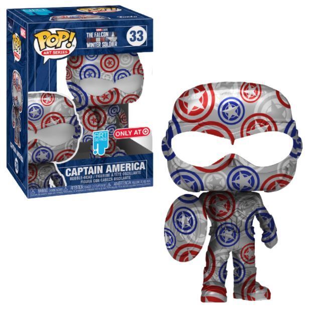 POP! Marvel: 33 TFAWS, CPT America (AS) Exclusive
