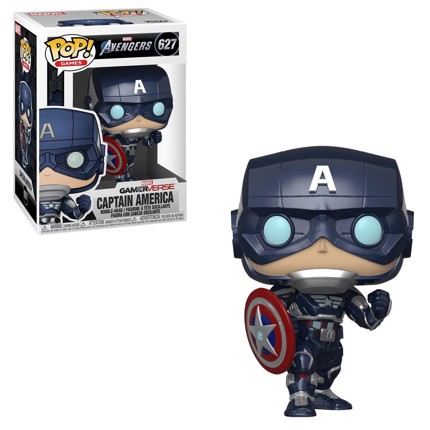 POP! Games: 627 Avengers (Avengers), CPT America (GV)