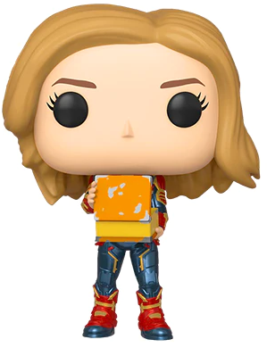 POP! Marvel: 444 Captain Marvel, Captain Marvel (GITD)