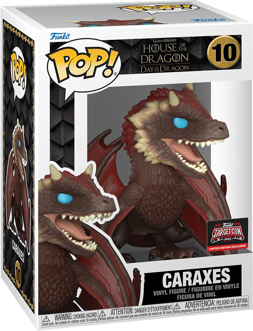 POP! Television: 10 House of the Dragon, Caraxes Exclusive