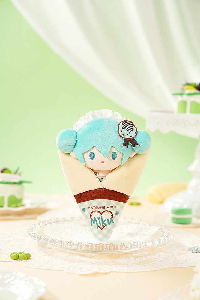Character Vocal Series 01: Hatsune Miku Crêpe Mascot Keychain A Plush