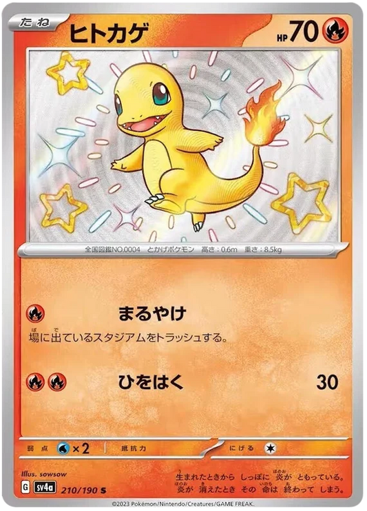 Charmander (210/190) [Shiny Treasure ex]