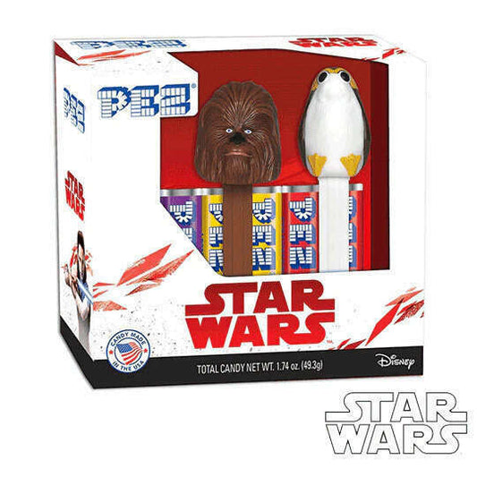 POP! PEZ: Star Wars, Chewbacca and Porg (2-PK)