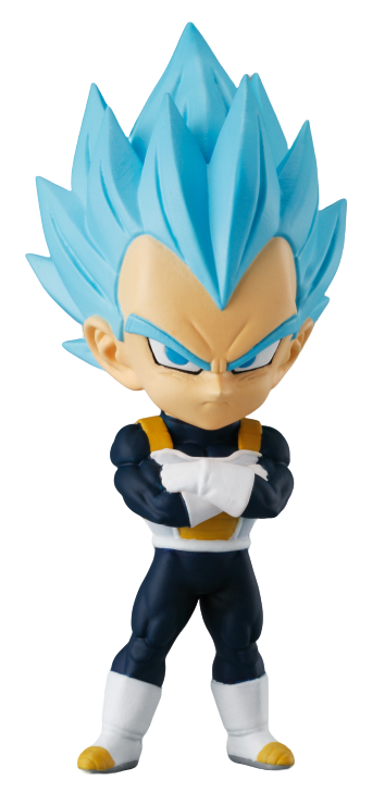 Chibi Masters Dragon Ball Super Super Saiyan Blue Vegeta Figure - Bandai Official