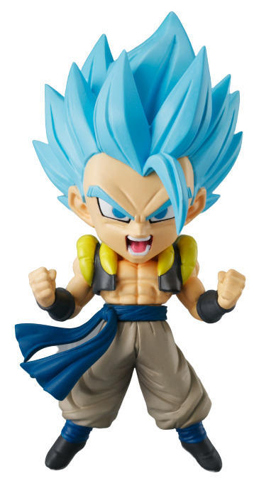 Chibi Masters Dragon Ball Super Super Saiyan Blue Gogeta Figure - Bandai Official