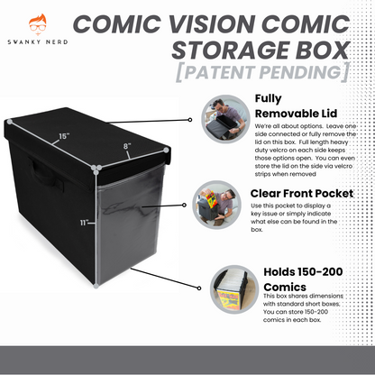 Comic Vision Comic Book Storage Box