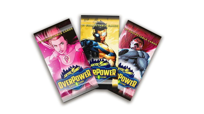OverPower Invincible and The Walking Dead TCG - BOOSTER PACK