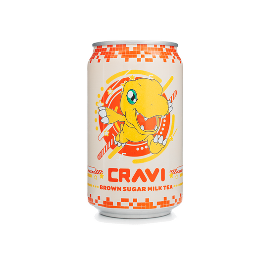 Cravi Digimon Brown Sugar Milk Tea (Taiwan)