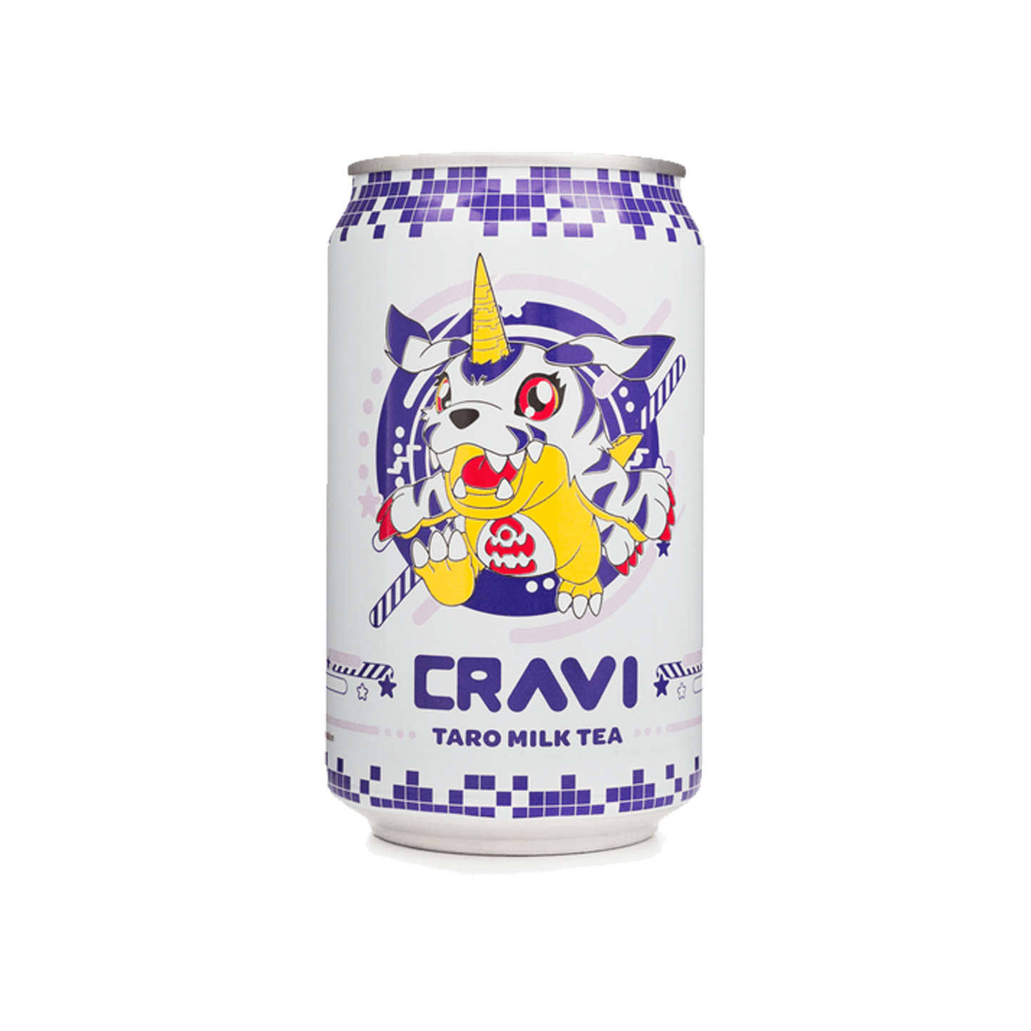 Cravi Digimon Taro Milk Tea (Taiwan)