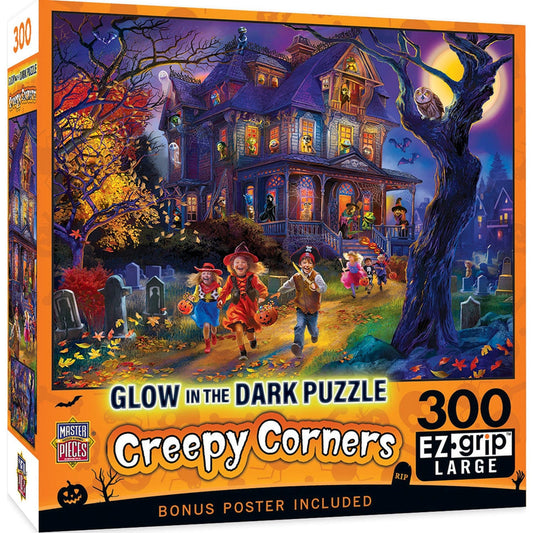 Creepy Corners Glow in the Dark Puzzle