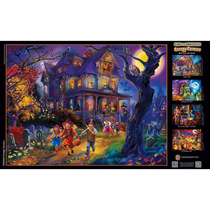 Creepy Corners Glow in the Dark Puzzle