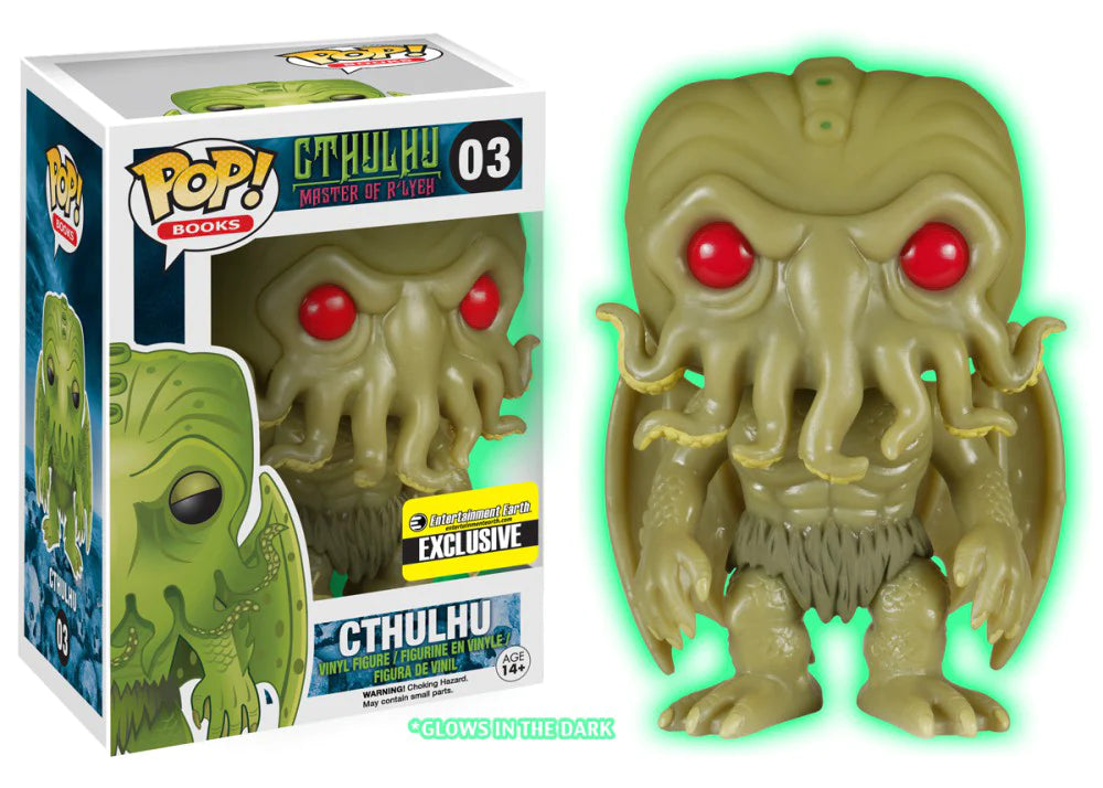 POP! Books: 03 Cthulhu (MOR), Cthulhu (GITD) Exclusive