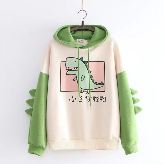 Kawaii Dinosaur Hoodie