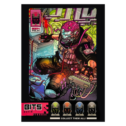 RLUX: BITS (Cyberskull), Hacker #004 (100 PCS)