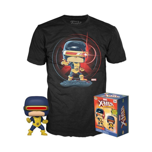 POP! Tees: Marvel, Cyclops Figure and Tee (GITD) Exclusive