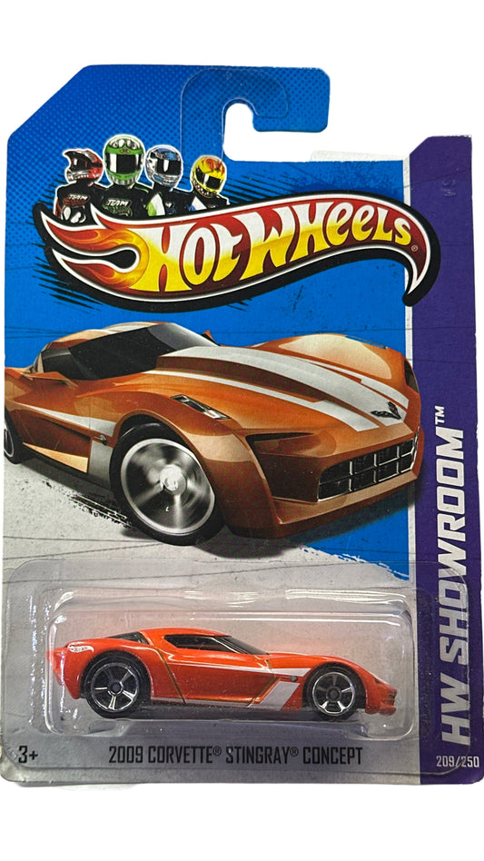 Hot Wheels 2009 Corvette Stingray Concept HW Showroom 209/250