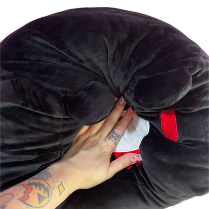 Gloomy Bear Mochi Cube Plush Pillow [BLACK]