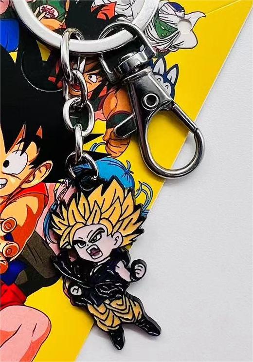 Dragon Ball Super Saiyan Goku Keychain