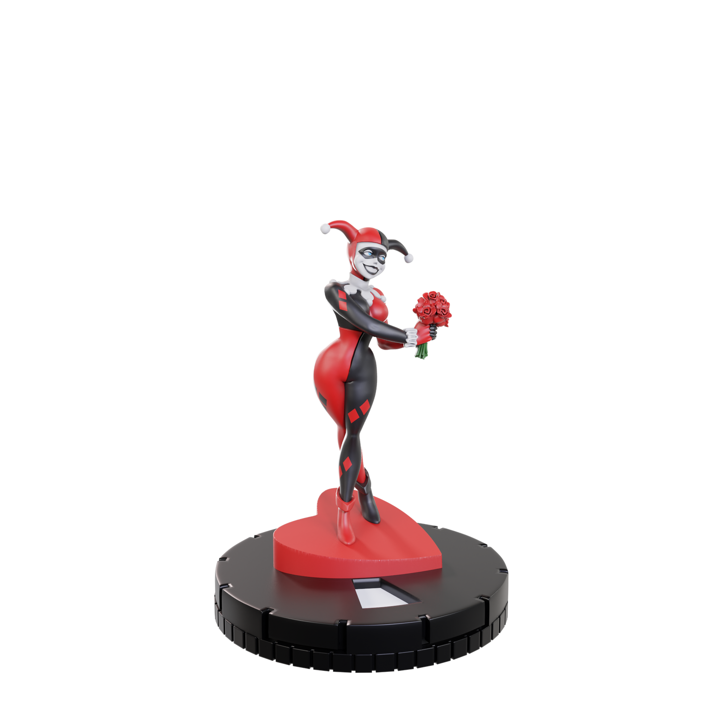 HeroClix: Iconix - Harley Quinn Roses for Red