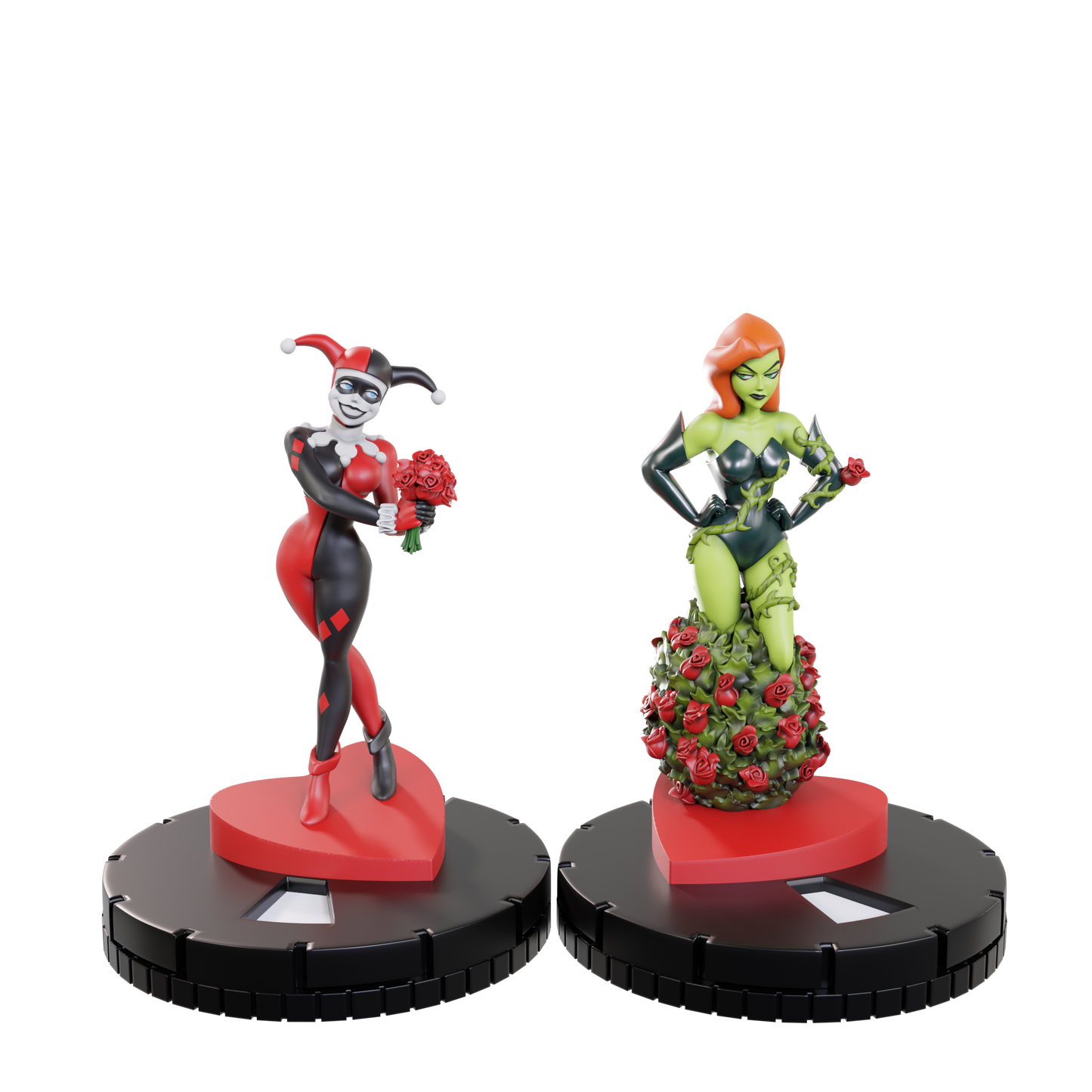 HeroClix: Iconix - Harley Quinn Roses for Red