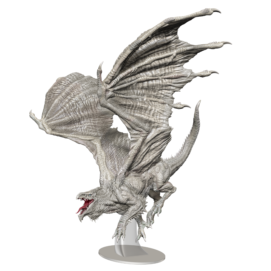 D&D: Nolzur's Marvelous Miniatures - Adult White Dragon