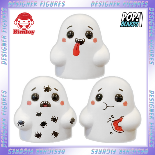 Bimtoy: Tiny Ghost, Infested / Goofball / Munchies (3-PK) (400 PCS) Exclusive