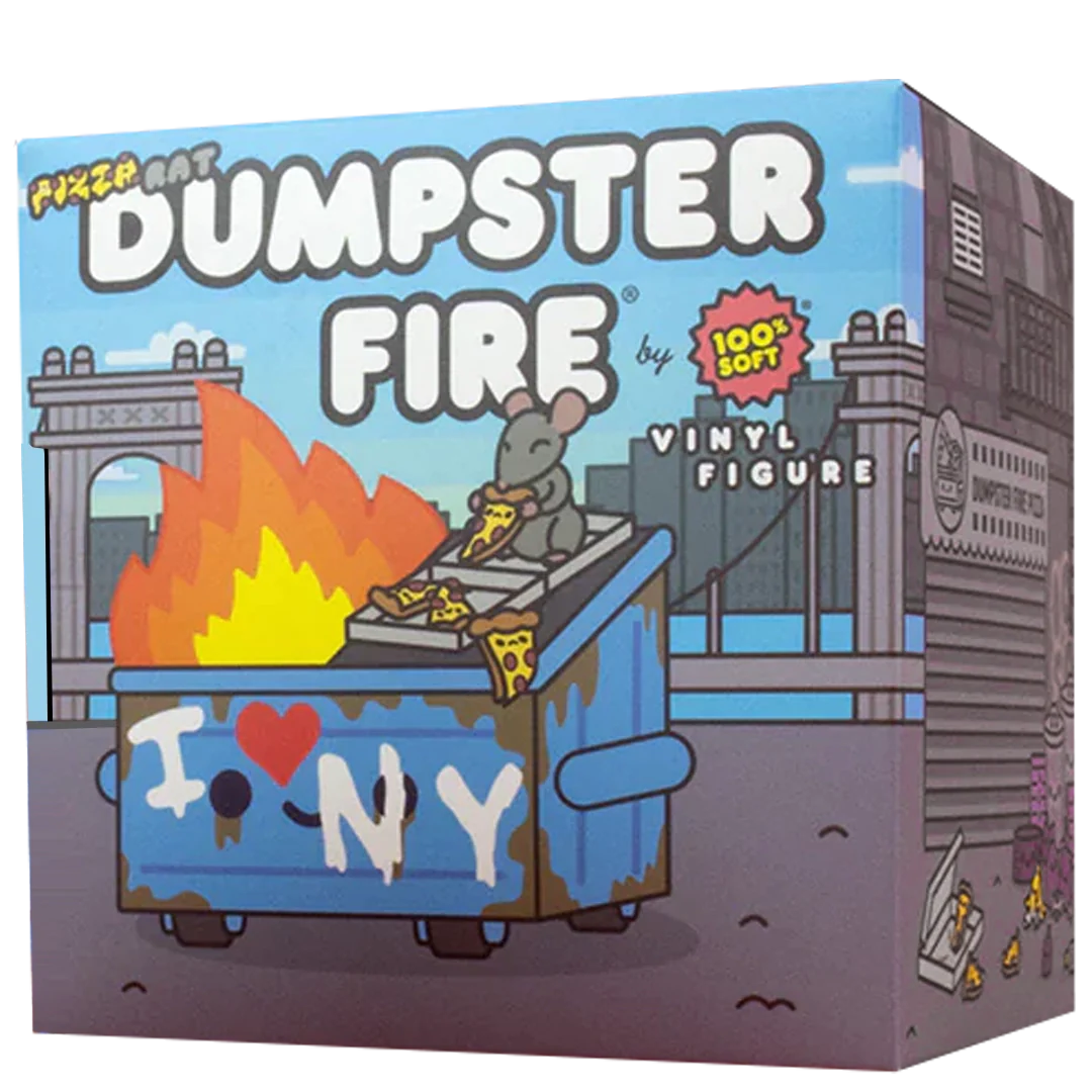 100% Soft: Dumpster Fire, Pizza Rat Exclusive