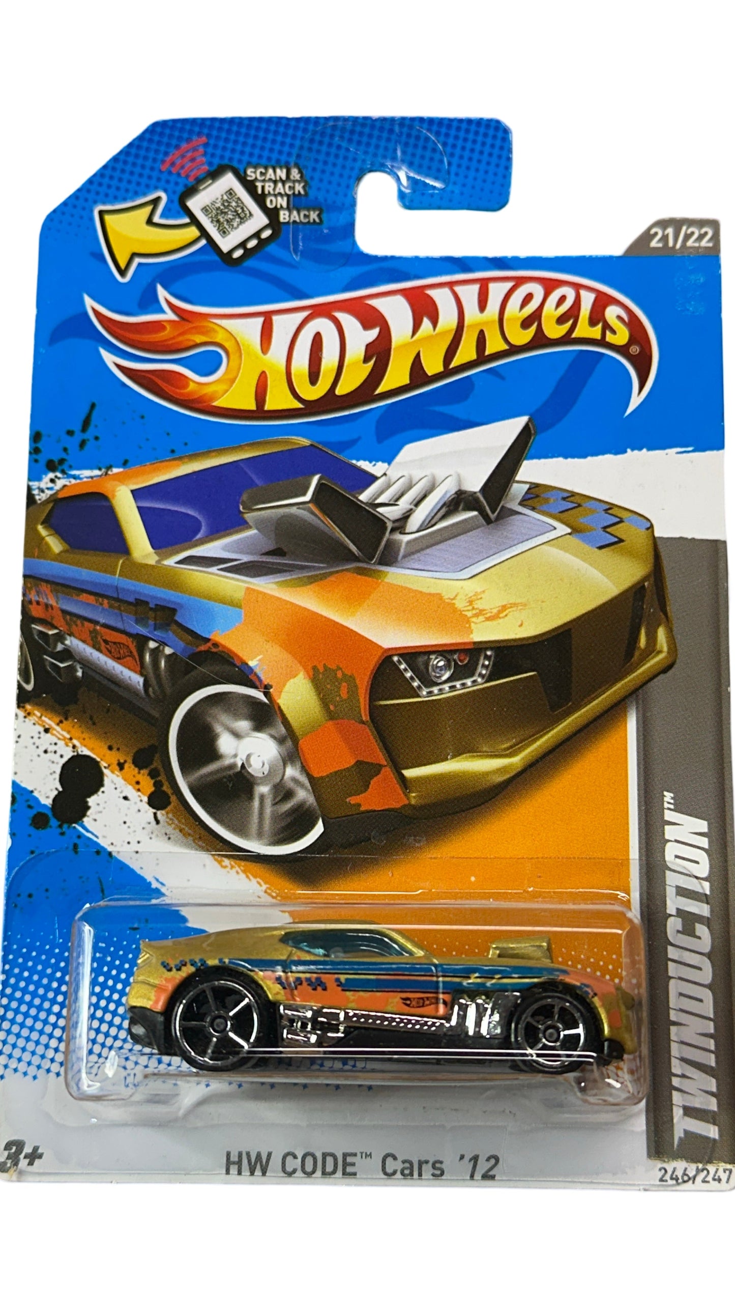 Hot Wheels Twinduction, HW Code Cars '12 [Gold] 21/22