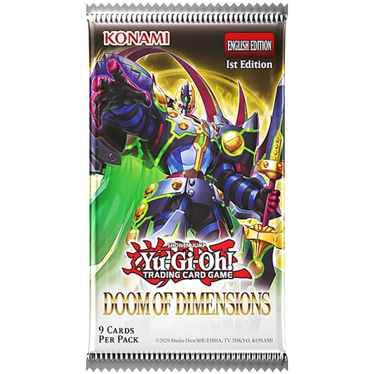 Yu-Gi-Oh! TCG Doom of Dimensions Booster Pack