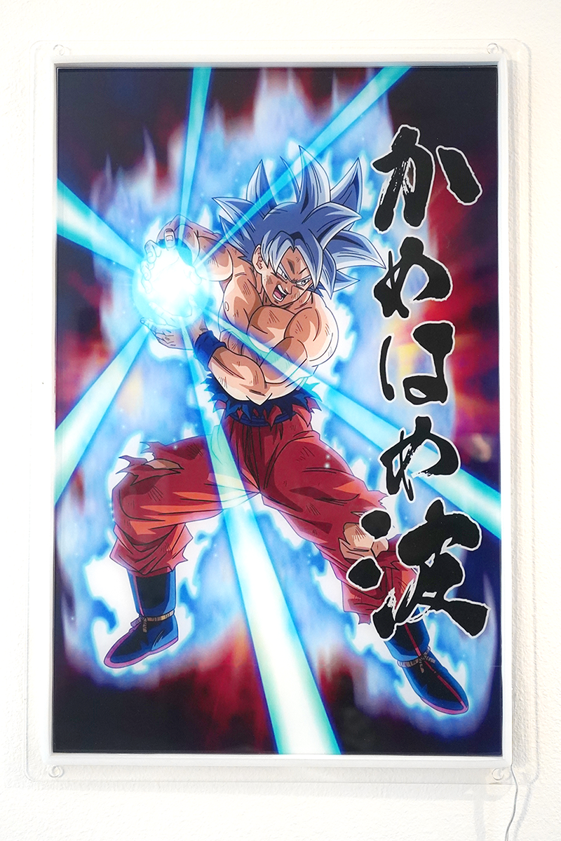 Goku Ultra Instinct LED Neon Poster (Dragon Ball Super)