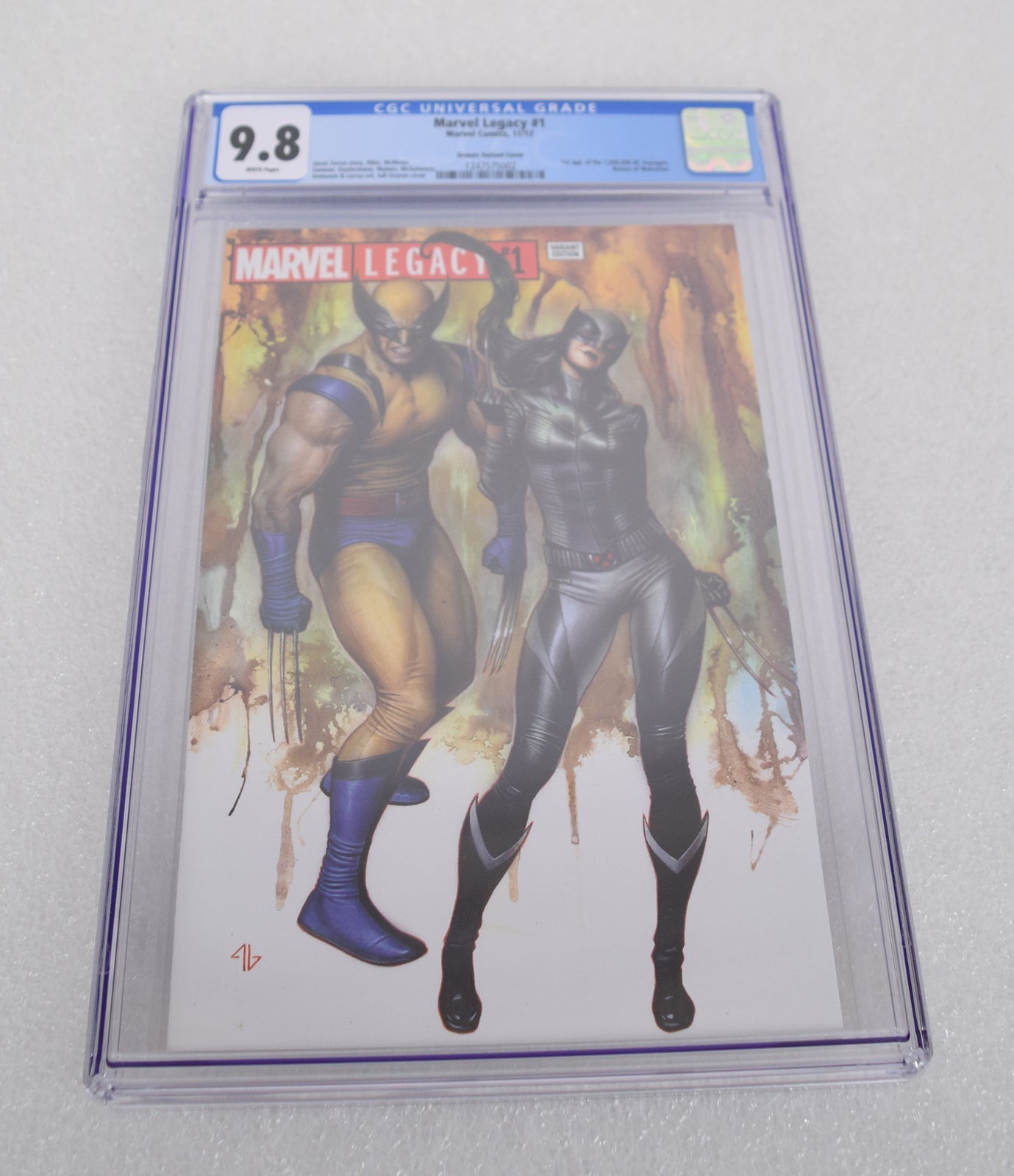 Marvel Legacy 1 2017 NM Adi Granov Variant Wolverine X-23