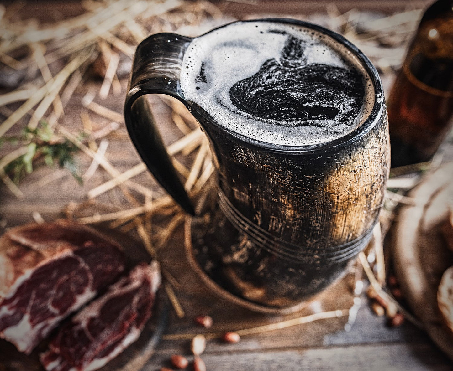 Horn Tankard Mug