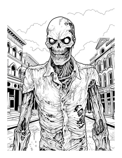 Dare to Dream: Beautiful Horror Coloring Book PDF