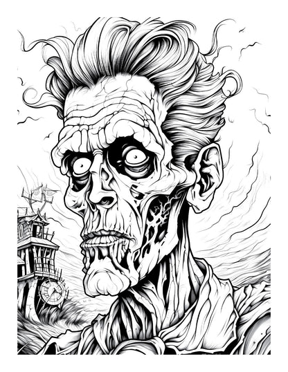 Dare to Dream: Beautiful Horror Coloring Book PDF