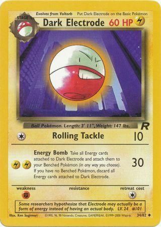 PCG: 034/082 Team Rocket, Dark Electrode