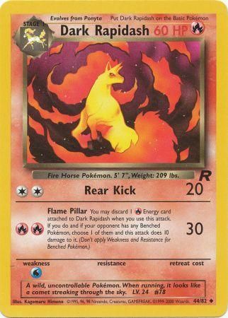 PCG: 044/082 Team Rocket, Dark Rapidash