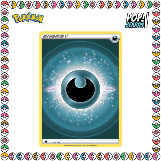 PCG: 158/159 CRZ, Darkness Energy (Texture FA) (Holo Foil)